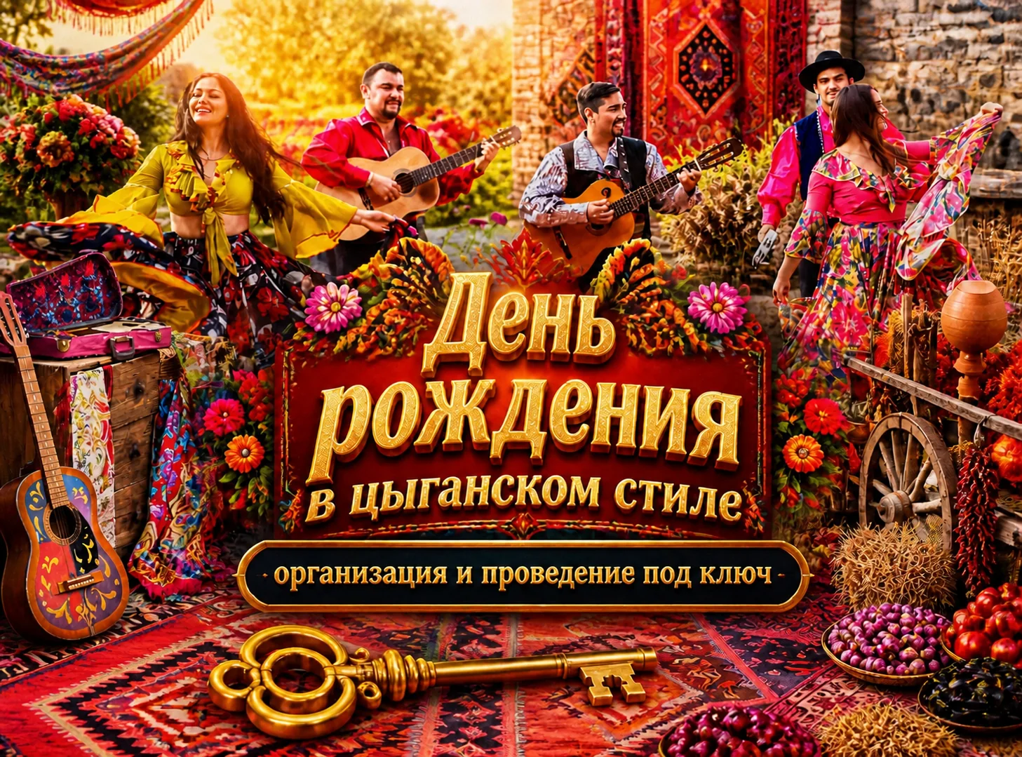День рождения в цыганском стиле